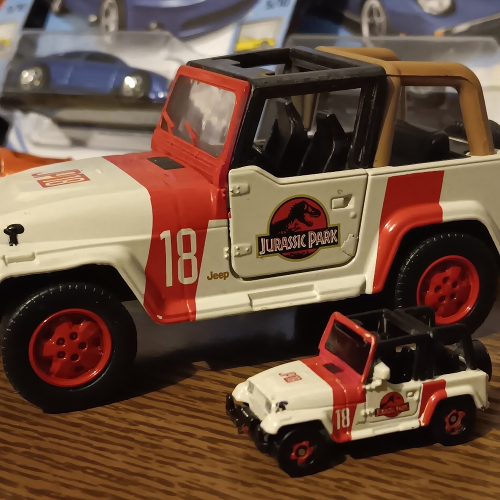 JURASSIC PARK JEEP WRANGLERS!